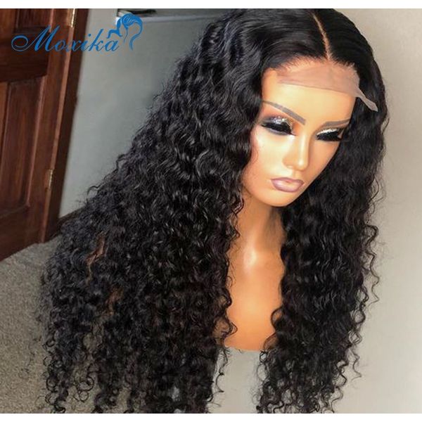 

кружева закрывает парик 30 дюймов парик человеческих волос кружевные парики preclued moxika 180 4x4 remy безвездовые парик перуанские парики, Black;brown