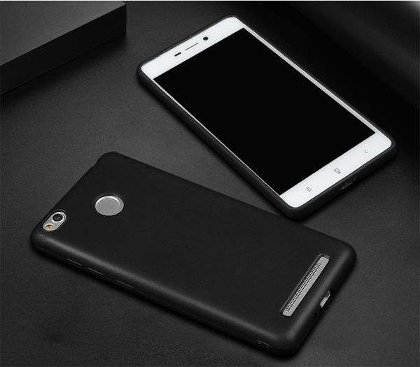 Casos de telefone para Xiaomi RedMi 3S Case 5.0 polegadas Corpo Fosco Silicone Silicone Capa Suave para Xiaomi Redmi 3Pro 3 s Celular Telefone Voltar Capa