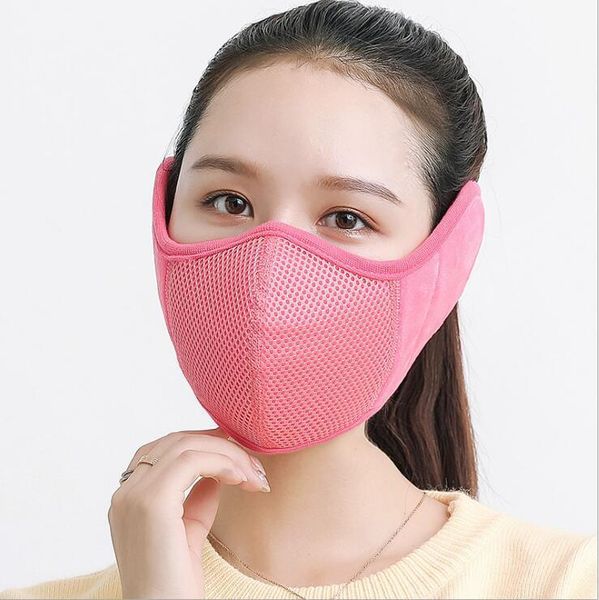 

factory price 2020 winter cotton anti dust face mouth cover pm2.5 mask respirator dustproof washable reusable ice silk m