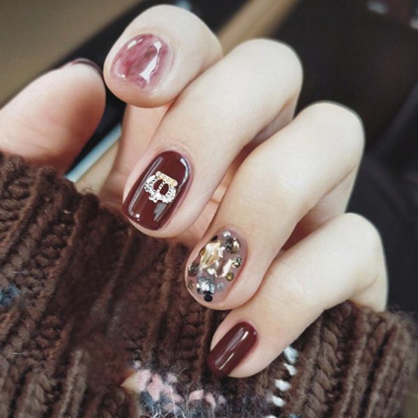 

nail art decorations 1pc metal large crown glitter rhinestones 3d nails charms diamonds for manicure decoration, Silver;gold