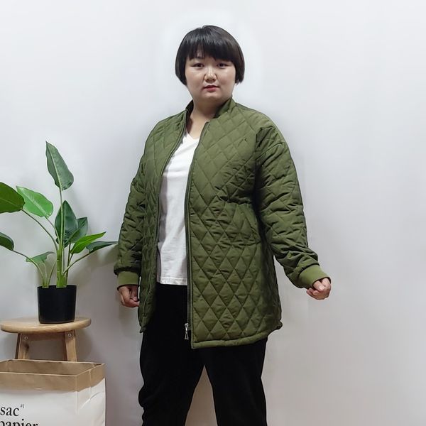 

winter mouw parka jas plus size full jackets anti-static rits for jacket long women's women tbjgb