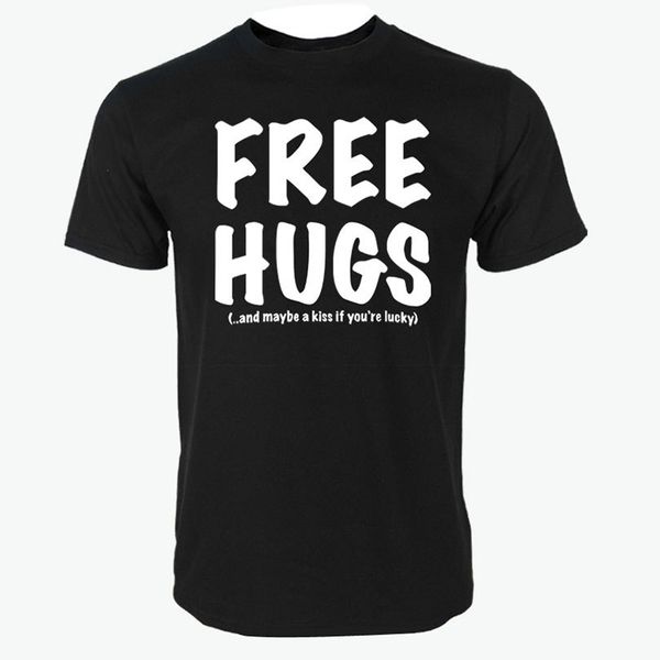 

fashion print t-shirt hugs men's casual streetwear tee high-quality cotton trendy letter printing male t shirt, White;black