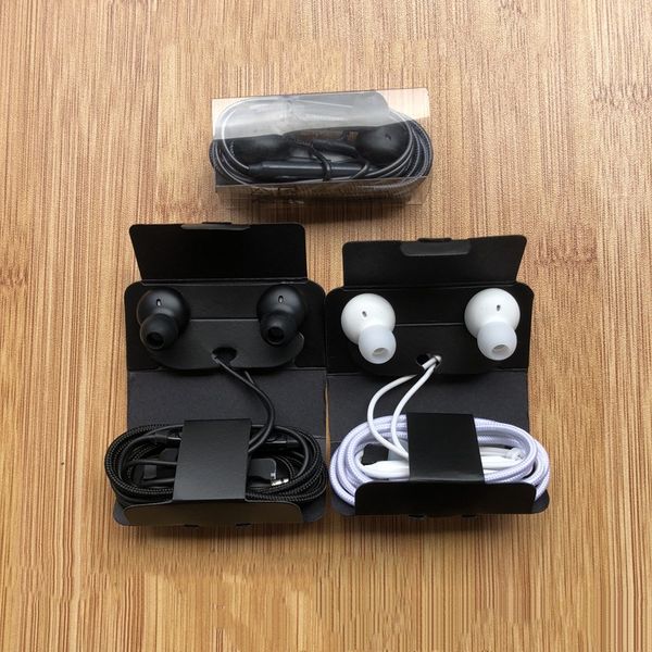 

100% oem quality in-ear earphone 3.5mm stereo headset earbuds headphone with remote control mic for samsung s10 s9 s10e s8