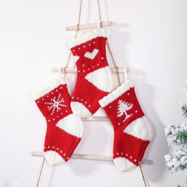 

christmas sock santa claus gift bag candy stocking xmas tree party decoration1