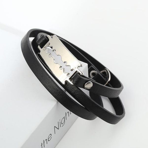 

junwei мода натуральная кожа браслет браслет мужчины женщины с черной спортивной пряжкой junwei модный дизайнер sqckoq