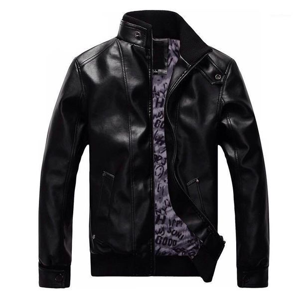 

men pu winter jacket professional racing jacket motorcycle delivery 5 sets of protective gear waterproof1, Black;brown