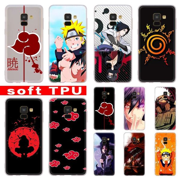 

naruto akatsuki is a new dign for samsung galaxy a10 a30 a40 a50 / a70 a9 a8 a6 a7 a3 a5 with soft tpu sheath