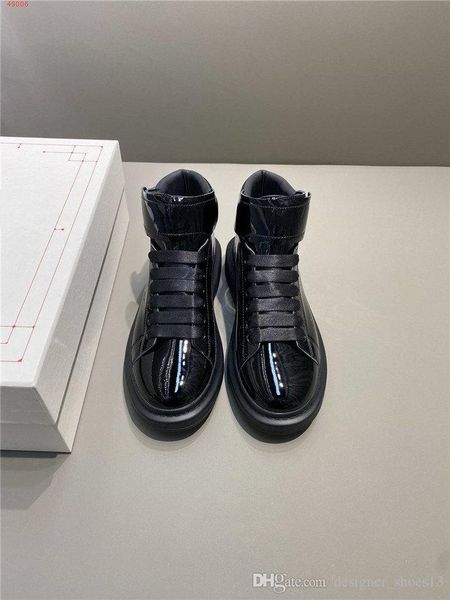 

high end casual mens shoes, high-lace-up white sneakers, fashionable casual travel flat sole shoes, Black