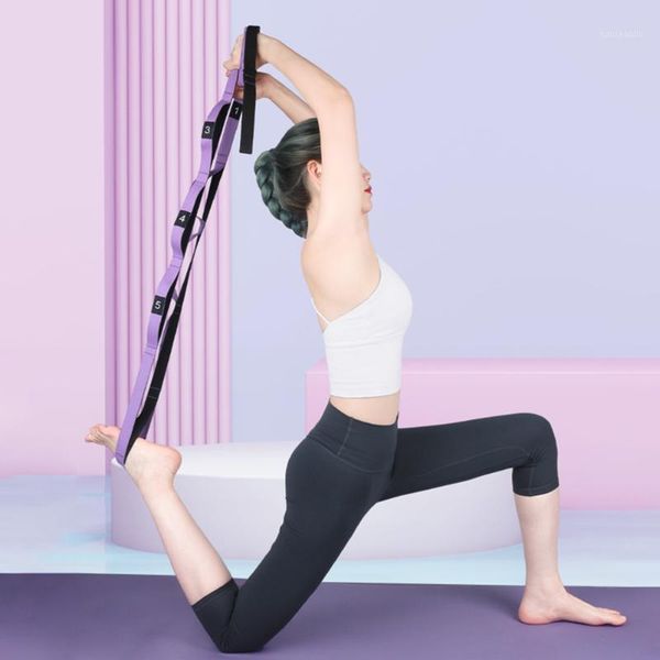 

men women training ligament fitness body shaping home gym leg indoor sports practical yoga stretch belt exercise loss weight1