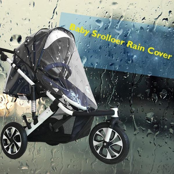

stroller parts & accessories quality universal buggy pushchair pram transparent rain cover baby1