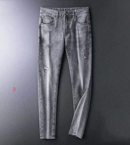 

jeans for men blue fashion man floral paint designer new design s pleated ripped