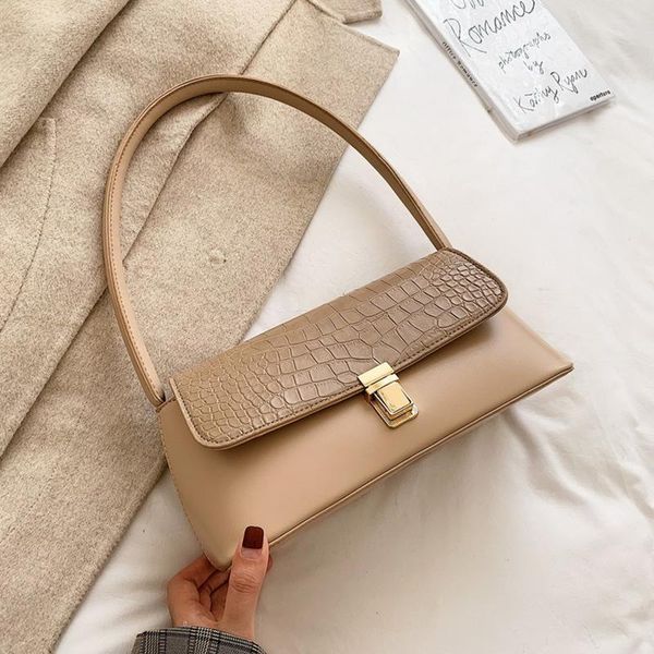

shoulder bags fashion alligator women handbags designer luxury pu leather messenger bag vintage small purses 2021 female sac