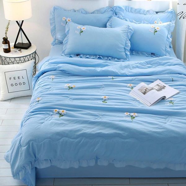 

comforters & sets 28washed cotton summer air condition quilts throw sofa bedspread for office soft bed sheet bedding home decor