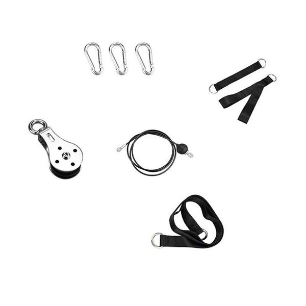 

cable machine attachments rope d-handle cable pulley for gym fitness equipment weight lifting workout