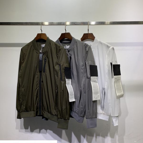 

2019 classic men's trench coats men women winter coats street outerwear designer men's jackets three colors m-2xl wt30, Black;brown