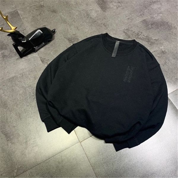 

fall 20 new lovers ch horseshoe cross crow heart dark jacquard all over print crew neck loose sweater, Black