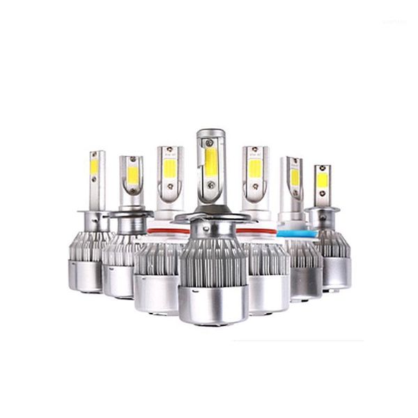 

2x h7 led h11 h4 light h1 h3 h8 1 3 4 5 36w car headlight bulbs supper bright c6 led light for car repair parts1