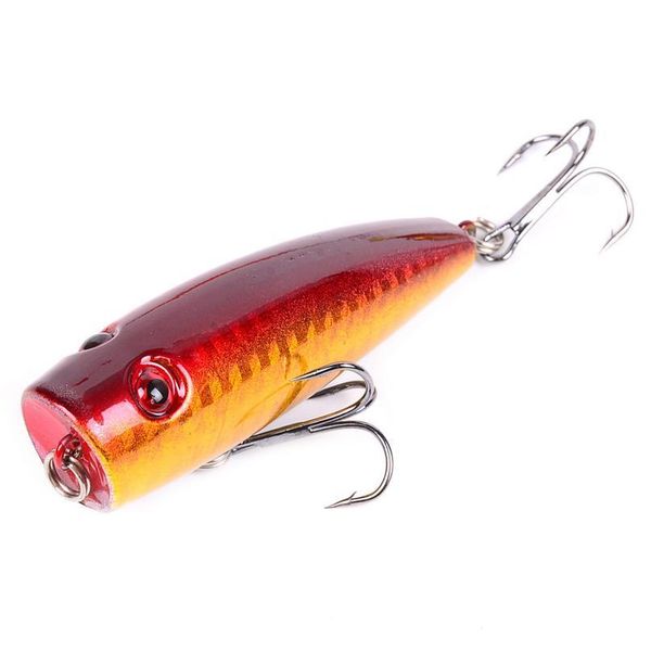

aorace popper fishing lure with 4# hooks 7cm 9g floating crankbait artificial bait poper pesca c jllzhu