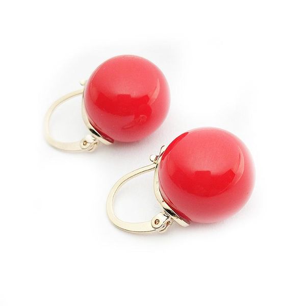 

pearl earrings temperament wild earrings fashion noble ear buckle, Golden;silver