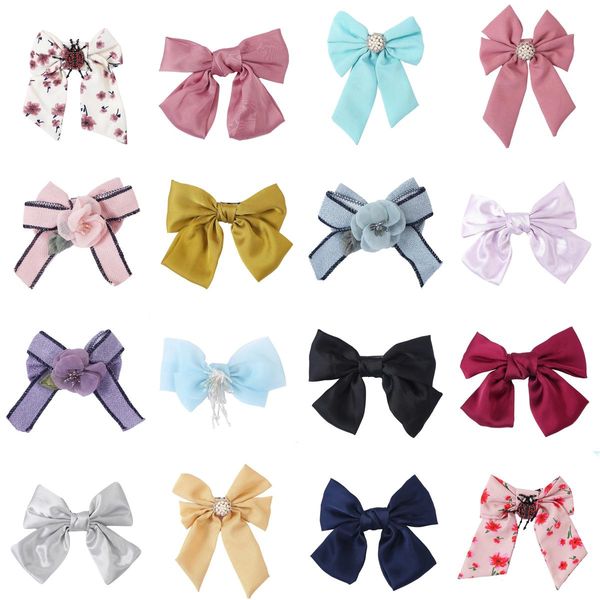 

красная горячая распродажа весенний клип аксессуары для волос двойной слой кружева красный лук шпильки красный горячий sqcclv, Golden;silver