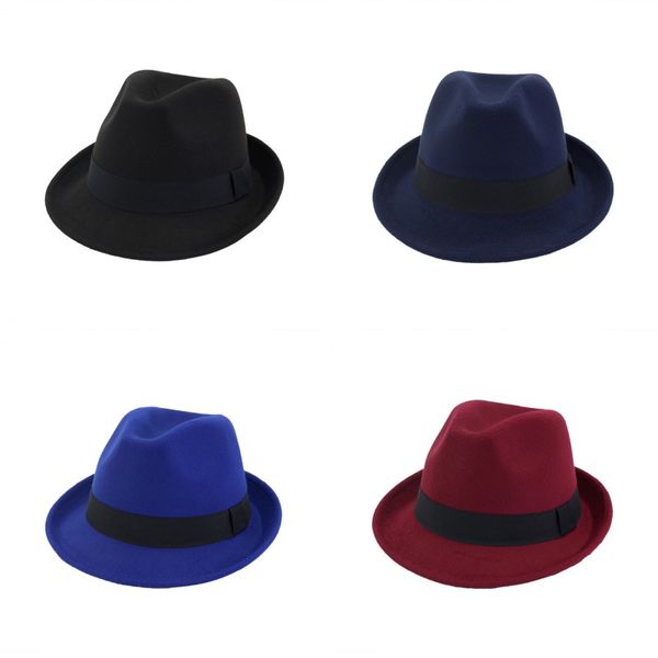 

woolen hat hemming jazz formal cap head accesories small lovers fashion woman man headgear british style autumn winter 10 5np k2