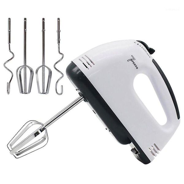 

cake tools us plug 220v mini eggs beaters electric mixer hand-held blender with 4 different type stirrer cream mixers kitchen t1