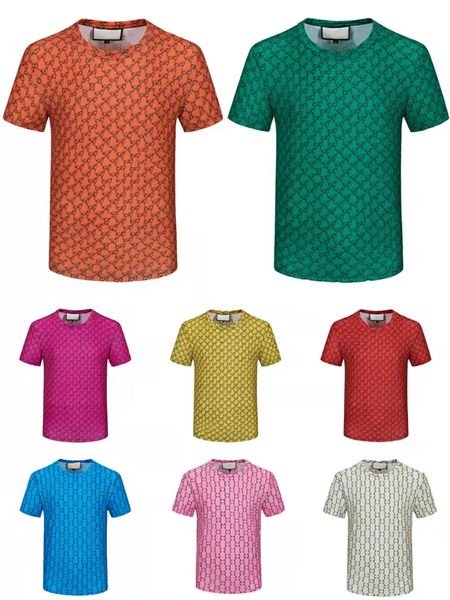 

2022 mens design t shirt spring summer color short sleeves tees vacation short sleeve casual letters printing size range m-3xl, White;black