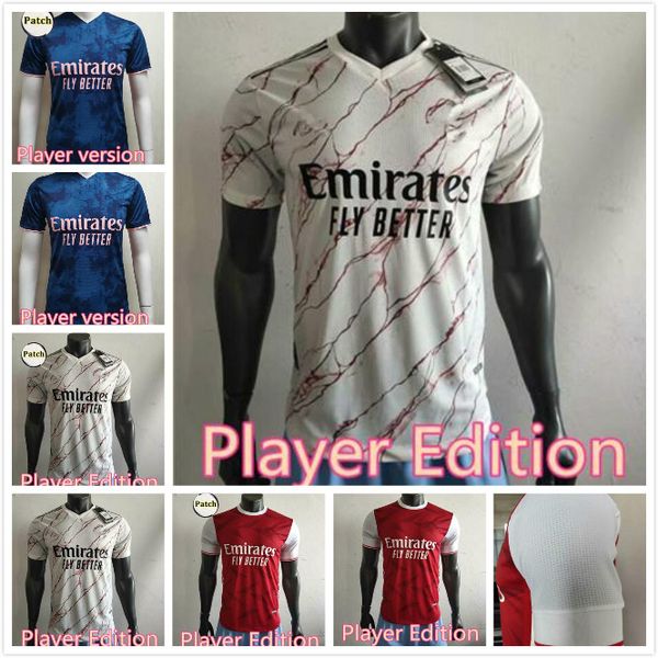 

player version 2021 gunners home red soccer jersey 20/21 pepe gunners soccer shirt 2021 la c a z e t t e customized football uniforms, Black;yellow