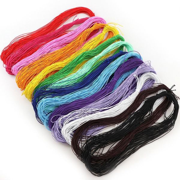 

fashion 1mm 20m lot elastic rope stretch cord rubber rope nylon bracelet beads strings hair strips accessory diy h jllazp