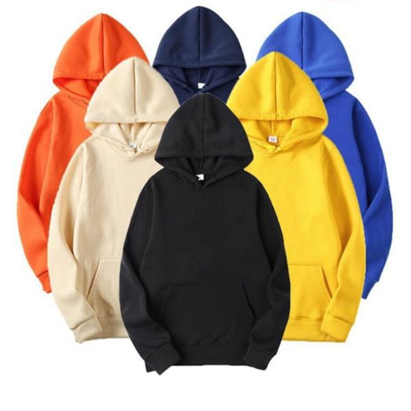 

2020 fashion women hoodie 2020 spring autumn male casual hoodies sweatshirts men's solid color hoodies sweatshirt plus size s-xxxl, Black