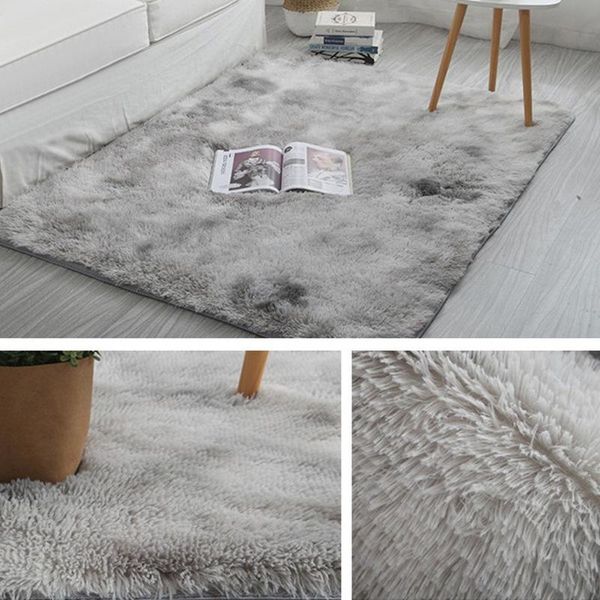 

carpets shaggy tie-dye carpet printed alfombra plush floor fluffy mats kids room faux fur area rug living silky rugs(40*60)