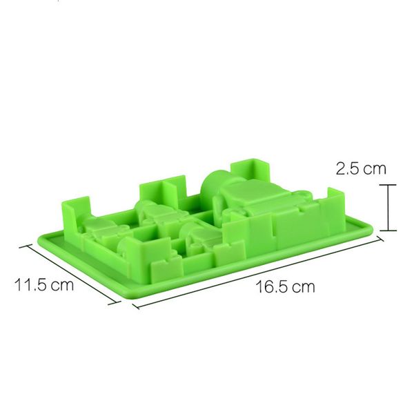 

silicone lego mindstorms ice-tray cake confeitaria fondant soap baking mold
