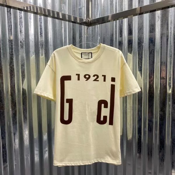 

men women designers t-shirts tee roma letter embroidery short sleeve man crew neck paris fashion streetwear white black