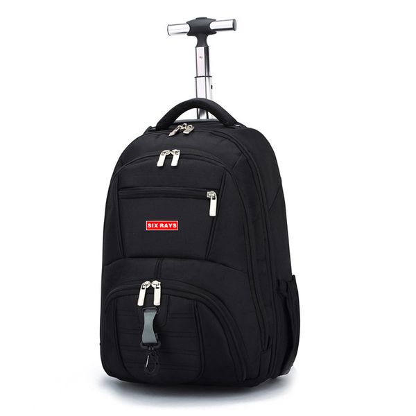 

sixrays trolley school bags boy backpacks brand design teenagers students travel business waterproof schoolbag t200114
