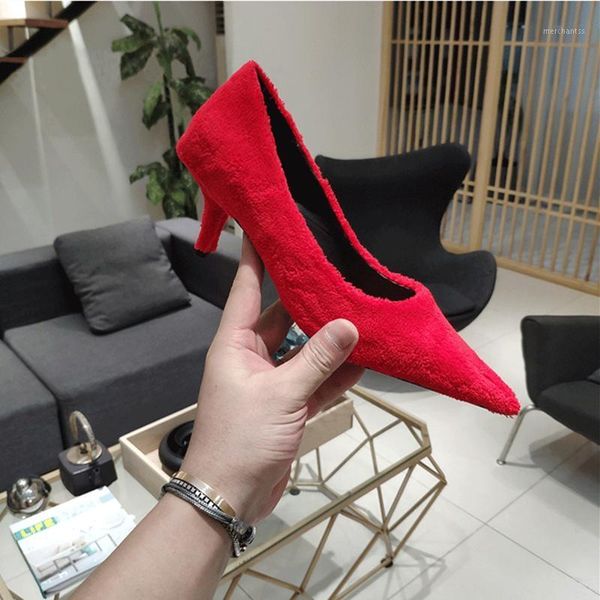 

2020 women's pointed high-heeled shoes1, Black
