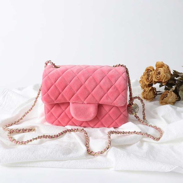 

ladies shoulder bag handbag fashion designer flannel diamond ball messenger bag wallet coin purse wholesale as1786 as1787