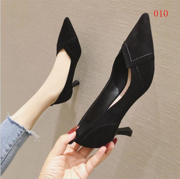 

ale red bottom fashion high heels for women party wedding triple black nude yellow pink glitter spikes pointed toes pumps dress shoes