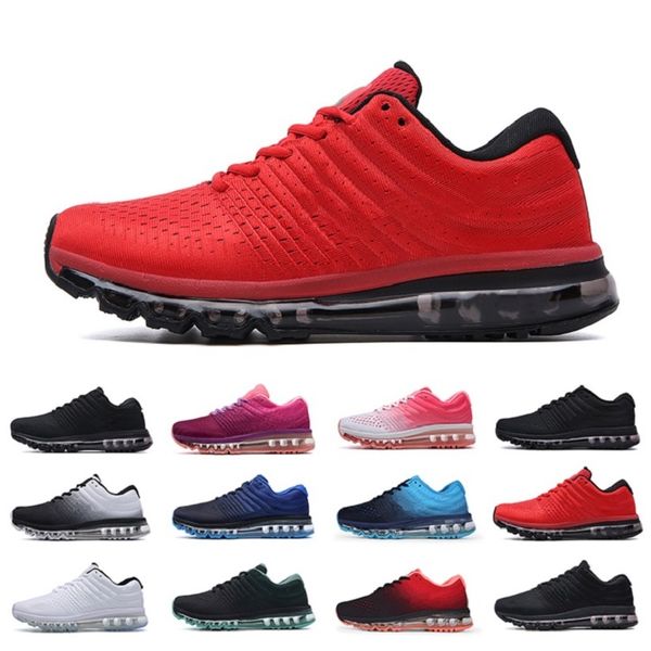 

flair fly cushion knit mens blue black red green white pink men women trainers outdoor sports sneakers us5.5-11, White;red