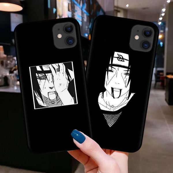 

1dwnaruto silicon mobile phone case vip se 2020 11 pro max xr x 7 8 6 s plus, matte soft shell animation a