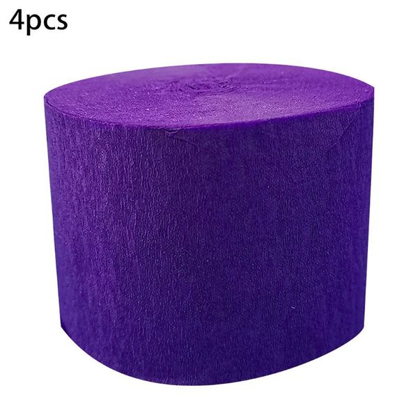 

4.5cm*25m wreaths xmas 4pcs 6color birthday bunting celebration crepe diy