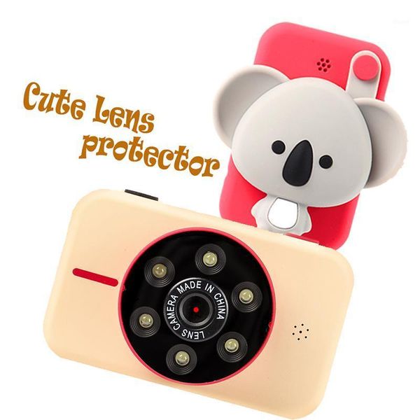 

with flash kids camera video selfie mini slr children portable children hd digital camera cute cartoon toy birthday gift1