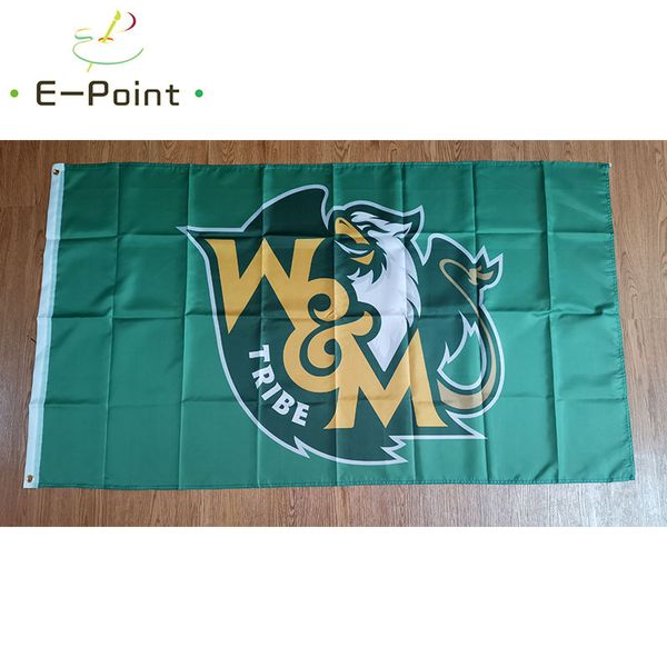 

ncaa william & mary tribe flag 3*5ft (90cm*150cm) polyester flags banner decoration flying home & garden flagg festive gifts