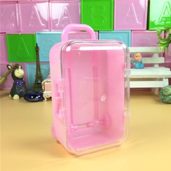 Hediye Paketi 20 adet Mini Gövde Bavul Bagaj Çocuk Oyuncak Bebek Aksesuarları Şeker Kutusu Karikatür Kis Favor Decor1