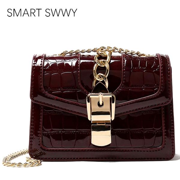 

luxury handbags women bags designer chain leather crossbody bags for women 2020 crocodie female fashion messenger shoulder