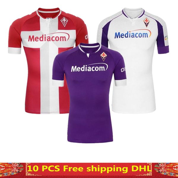 

20 21 acf fiorentina soccer jerseys 2020 2021 florence home ribery pedro prince chiesa soccer shirt dragowski pezzella veretout football un, Black;yellow