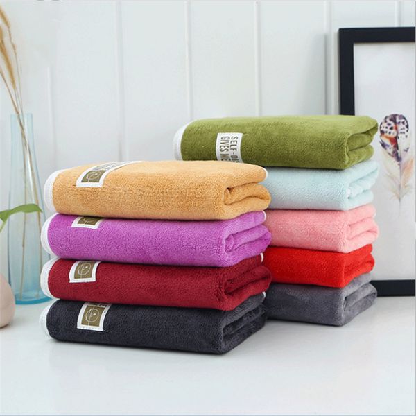 

microfiber beauty salon barber shop towel 40*80cm thicker and larger soft absorbent towel can be customized