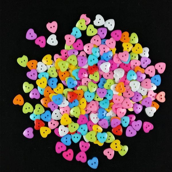 

resin sewing button heart shaped mixed 2 holes children clothing buttons kids clothes diy sewing buttons scrapbooking bbyoqi, Blike;white