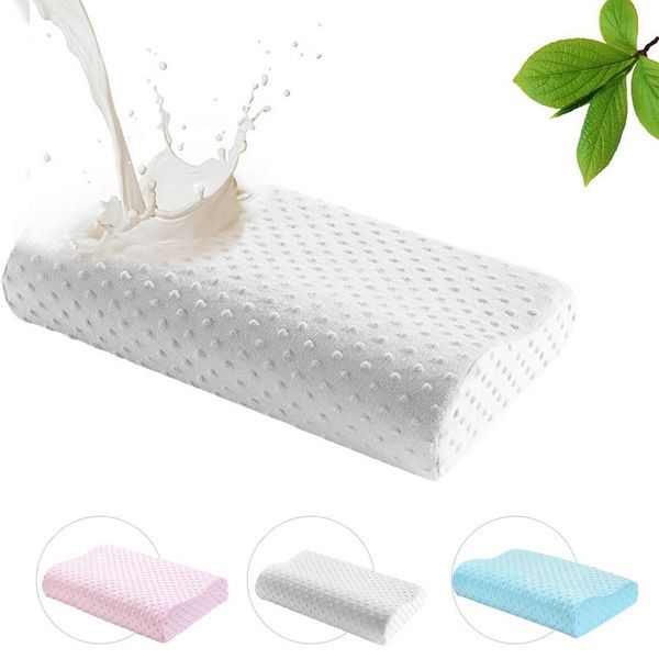 

2020 memory foam pillows orthopedic pillow latex neck pillow fiber slow rebound soft pillows massager for cervical health