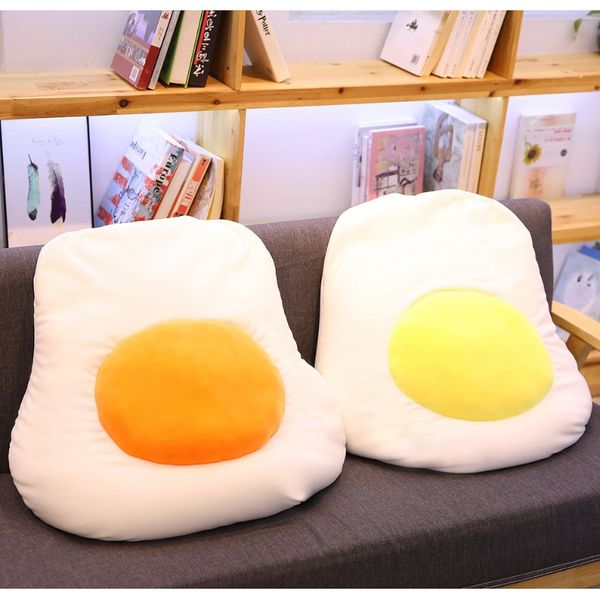 

креативное яйцо плюшевые подушки фаршированные реалистичные пищевые продукты lomelette плюшевые игрушки йолк бросить подушку подушки детские