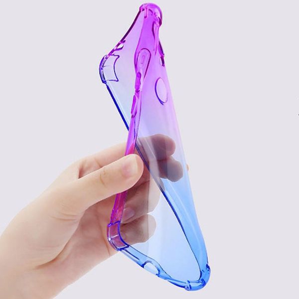 

мода gradient чехол для samsung note10 lite примечания 20 plus примечания-8 подушки безопасности protect крышки